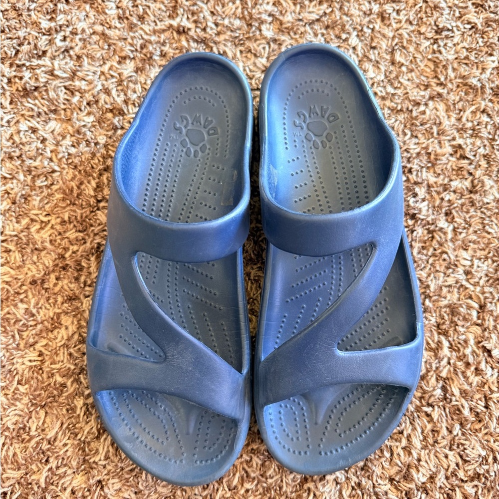 Dawgs Blue Women's Sandals